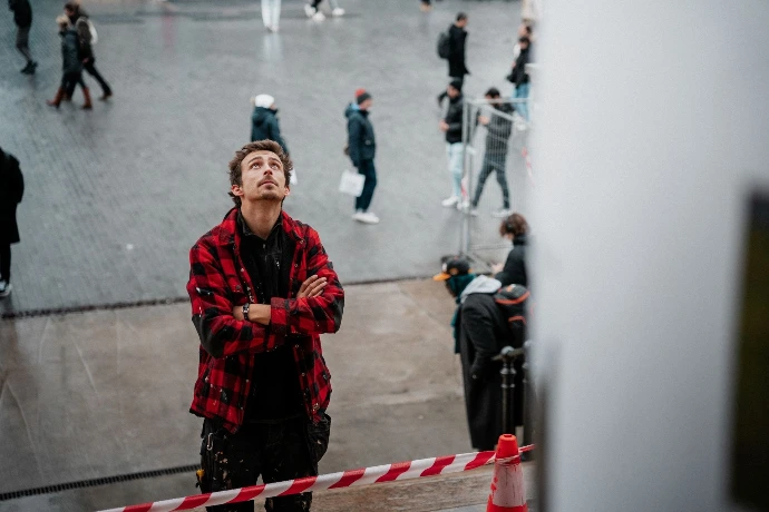 Portrait du fondateur de l&#39;entreprise Les Suspendus.